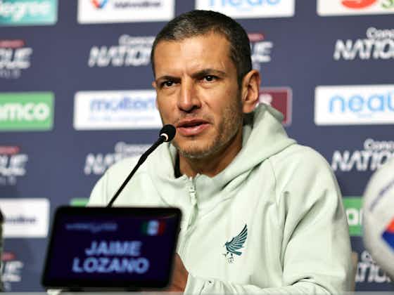 Article image:Jaime Lozano: 'There are no favorites' in Nations League final against USMNT