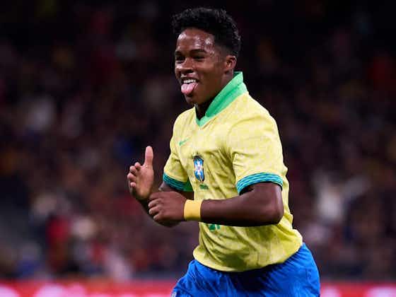 Article image:Endrick matches Pele record with Brazil goalscoring feat