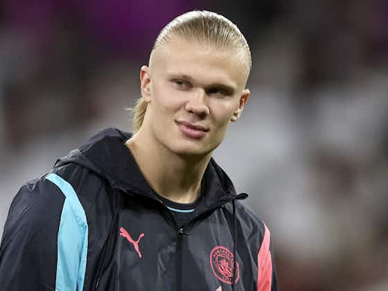 Article image:Pep Guardiola hits back at critics of Erling Haaland after Real Madrid showing