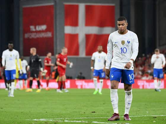 Article image:Nations League 25/9/22 roundup: France defeated by Denmark; Poland edge past relegated Wales