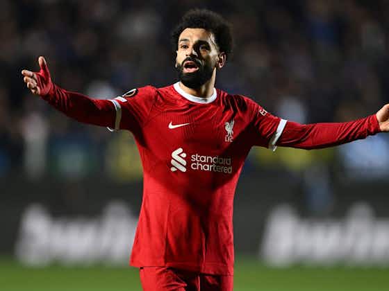 Article image:Jurgen Klopp responds to question over Mohamed Salah's dipping form