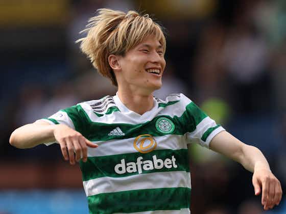 Article image:Celtic 2-1 Motherwell: Hoops secure hard-earned win to go top of Scottish Premiership
