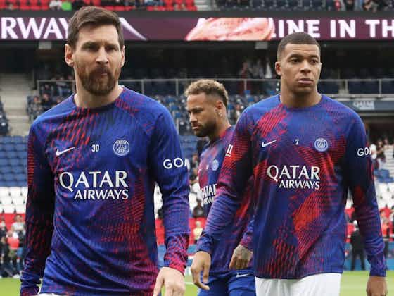 Immagine dell'articolo:Lionel Messi responds to rumours of rift with Kylian Mbappe