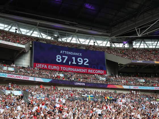Imagen del artículo:El récord que se quebró en la final de la EURO 2022 que disputaron Inglaterra y Alemania