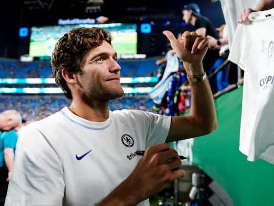 Article image:Marcos Alonso left out of Chelsea squad as Barcelona move nears