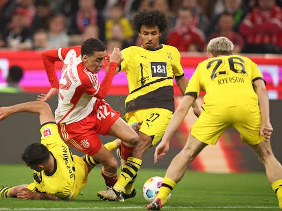 Gambar artikel:Hasil Pertandingan Sepakbola Tadi Malam: Dortmund Kalahkan Bayern Munchen; Chelsea dan MU Raih Hasil Imbang