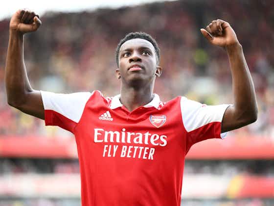 Article image:Eddie Nketiah: Mikel Arteta made it 'almost impossible' to leave Arsenal