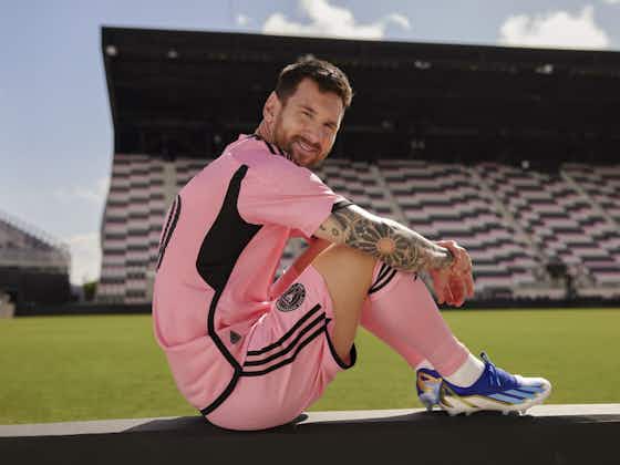 Article image:adidas launch new Lionel Messi boots inspired by Argentina's World Cup win