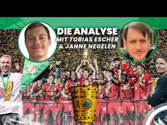 Artikelbild:Escher analysiert: RB Leipzig verteidigt den Pokaltitel gegen die Eintracht