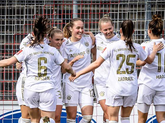 Artikelbild:Starke FCB-Frauen bauen Siegesserie beim 1. FC Köln weiter aus