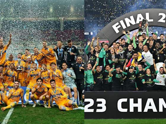 Imagen del artículo:Tigres y León repiten como campeones de Liga y Concachampions