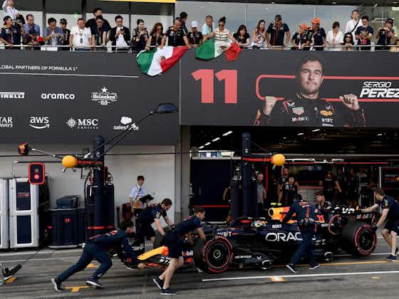 Imagen del artículo:Checo Pérez saldrá quinto en el GP de Japón; Max se queda con la pole