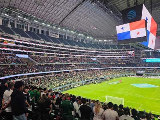 Imagen del artículo:Afición abandona a Selección Mexicana en Dallas con una baja entrada ante Panamá