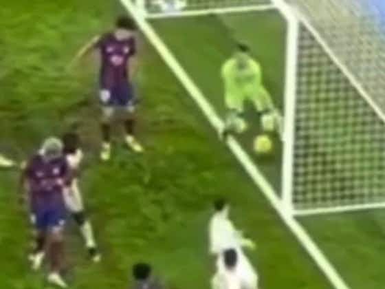 Imagen del artículo:Video confirma validez del 'gol fantasma' del Barcelona
