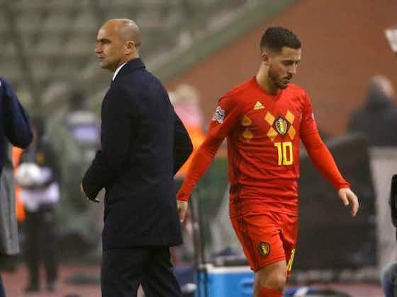 Imagen del artículo:Roberto Martínez admite que Eden Hazard está en shock