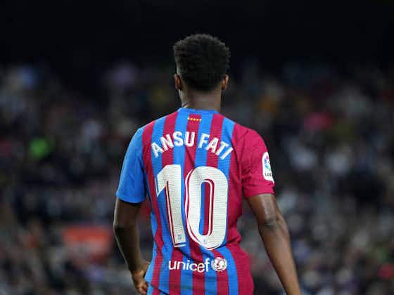 Imagen del artículo:Ansu Fati se crece en el Camp Nou