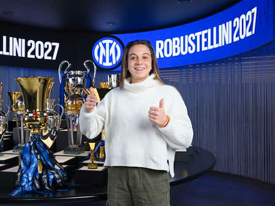 Article image:Inter and Chiara Robustellini together until 2027