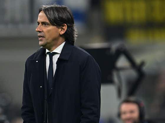 Article image:Inzaghi: "A bitter feeling given how the result came about"