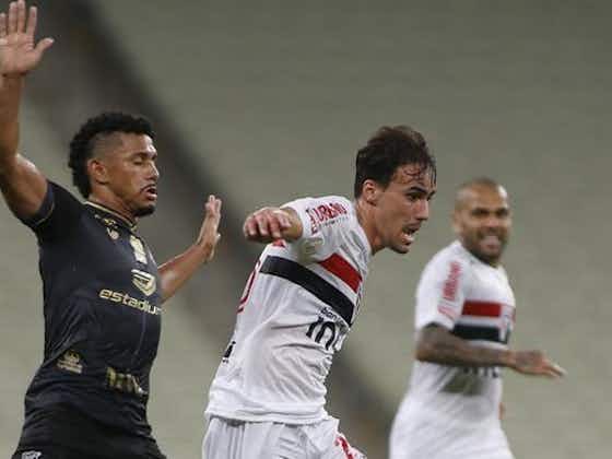 Imagem do artigo:Em jogo marcado pela arbitragem, Ceará e São Paulo ficam no empate em 1 a 1 no Castelão