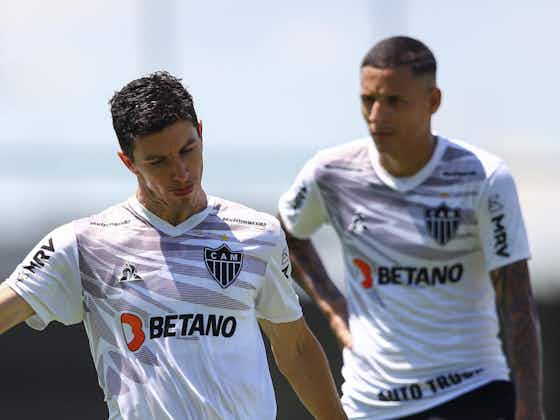 Imagem do artigo:Com Nacho Fernández, Atlético-MG treina de olho no clássico contra o Cruzeiro