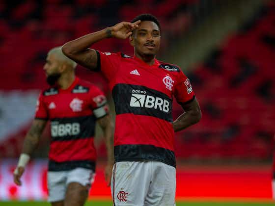 Imagem do artigo:Vitinho pode completar o seu 100° jogo no Maracanã pelo Flamengo
