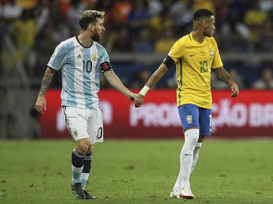 Imagem do artigo:Uefa planeja convidar Brasil e Argentina para a próxima Liga das Nações