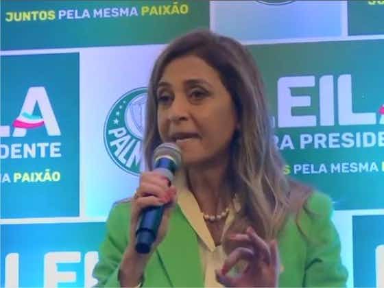 Imagem do artigo:Leila Pereira define chapa que disputará a presidência do Palmeiras