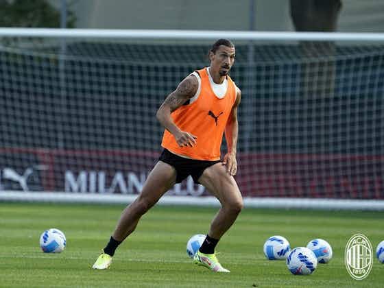 Imagem do artigo:Ibrahimovic retoma treinos no Milan e está próximo do retorno