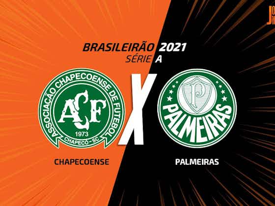 Imagem do artigo:Chapecoense x Palmeiras: escalações, onde assistir, arbitragem