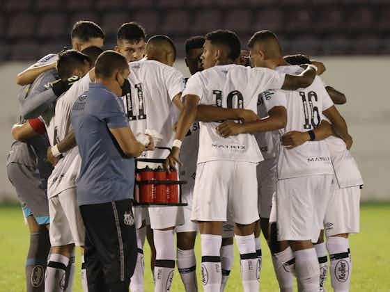 Imagem do artigo:Santos encara o América Mineiro por uma vaga na final da Copinha