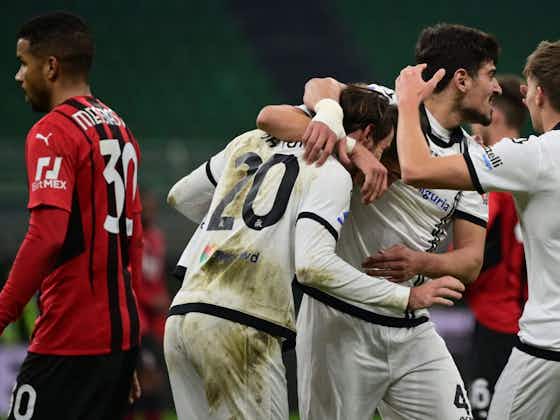 Imagem do artigo:Milan tropeça no Spezia e rival pode ampliar vantagem na liderança