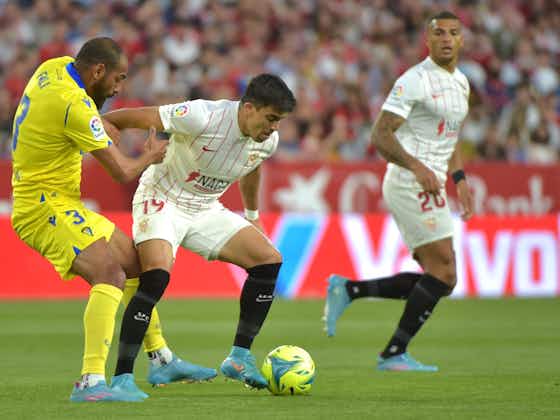 Imagem do artigo:Sevilla tropeça em casa, com o Cádiz, e pode perder o 2º lugar no Espanhol