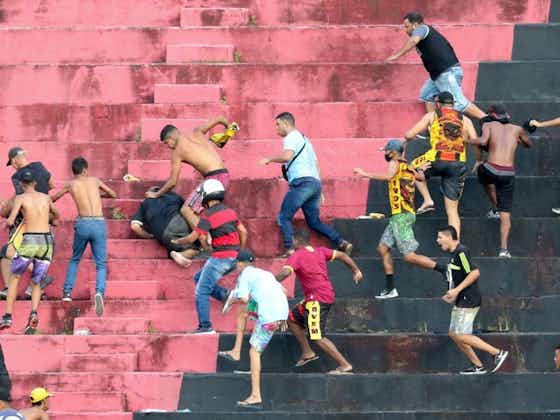 Imagem do artigo:Torcedores do Sport agridem corintianos na Copa do Brasil Sub-17