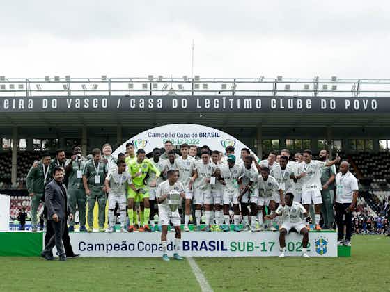 Imagem do artigo:Vasco vence, mas (com gols de Endrick) Palmeiras é campeão da Copa do BR Sub-17
