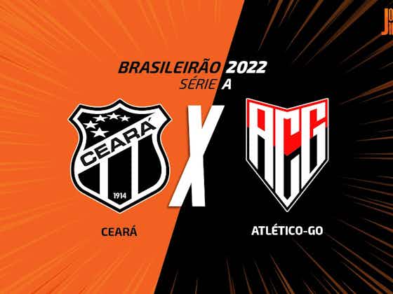 Imagem do artigo:Ceará x Atlético-GO: escalações, arbitragem e onde assistir