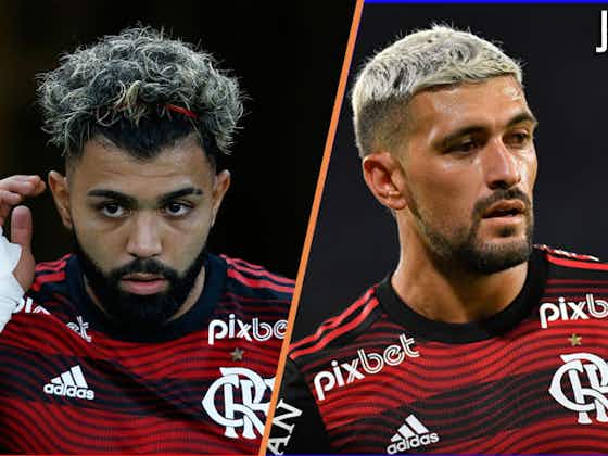 Imagem do artigo:Flamengo x Athletico: Arrascaeta e Gabigol são denunciados pelo STJD
