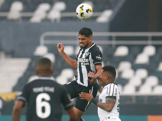 Imagem do artigo:Bola parada defensiva volta a ser problema no Botafogo