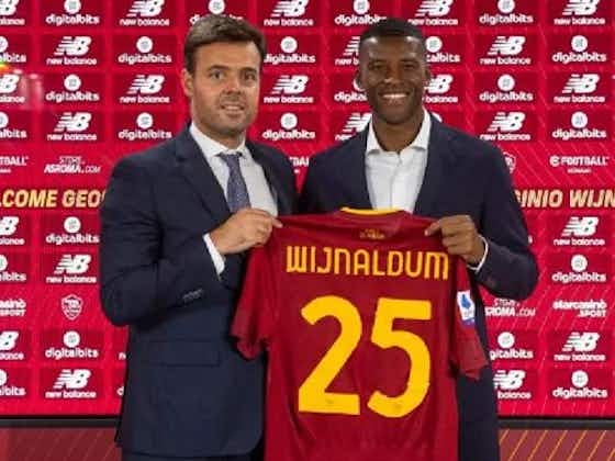 Imagem do artigo:Roma anuncia a contratação de Wijnaldum por empréstimo