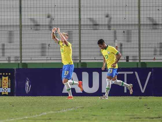 Imagem do artigo:Seleção sub-20 vence Uzbequistão no Torneio de Maldonado