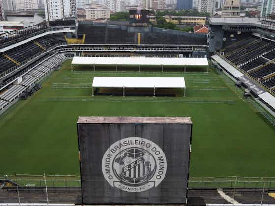 Imagem do artigo:Vila Belmiro se prepara para receber velório de Pelé