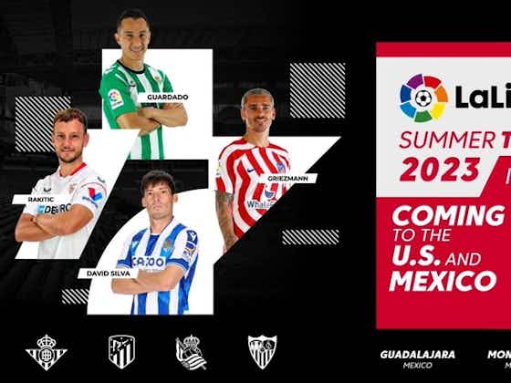 Imagem do artigo:Quatro clubes de LaLiga farão pré-temporada em EUA e México
