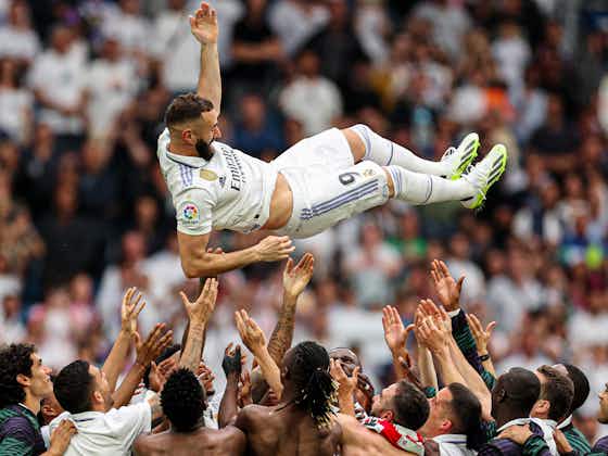 Imagem do artigo:Benzema marca na despedida do Real Madrid