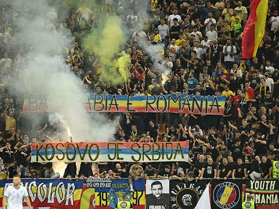 Imagem do artigo:Romênia vence o Kosovo em meio a manifestações políticas