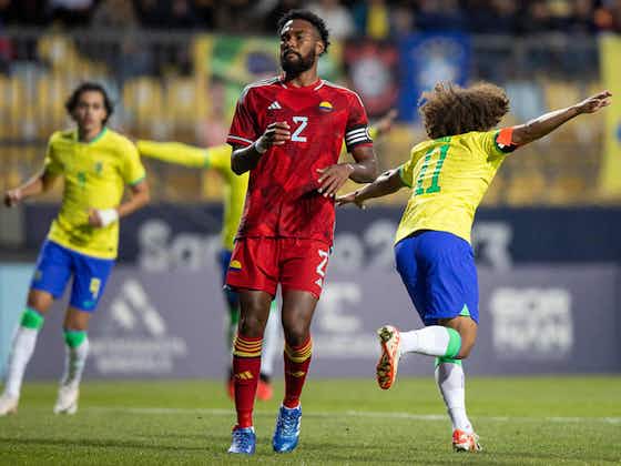 Imagem do artigo:Brasil vence Colômbia e já tem vaga na semifinal do Pan