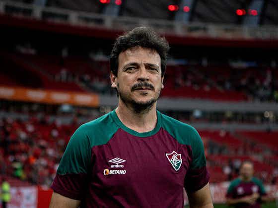 Imagem do artigo:Diego Souza exalta Diniz após título do Fluminense: ‘Não copia europeu’