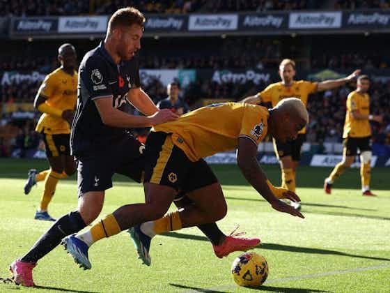 Imagem do artigo:Com gols nos acréscimos,Tottenham leva virada do Wolverhampton
