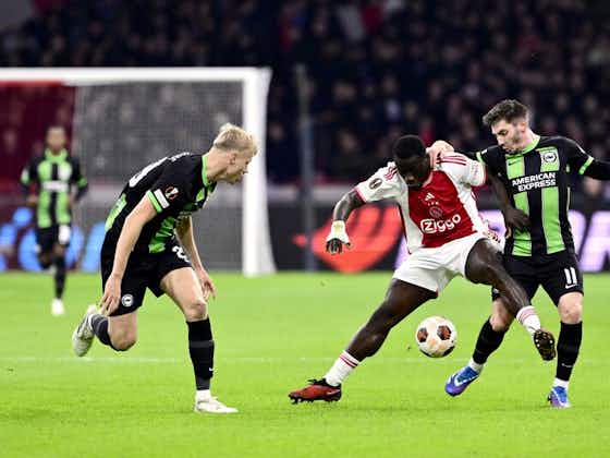 Imagem do artigo:Ajax perde mais uma: desta vez para o Brighton, pela Liga Europa