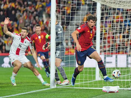 Imagem do artigo:Eliminatórias: Espanha vence e confirma liderança do grupo A