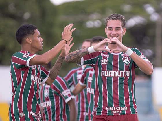 Imagem do artigo:Fluminense bate São Raimundo-RR e é líder do Grupo 13 da Copinha