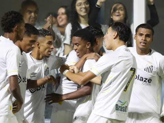 Imagem do artigo:Santos passa fácil pelo São Bernardo e se classifica na Copinha